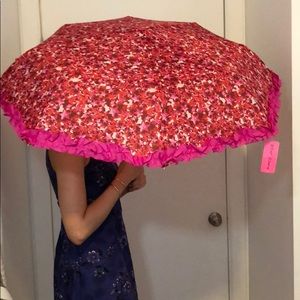 Betsey Johnson Pink Umbrella